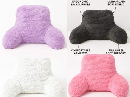 Plush back support reading - back,