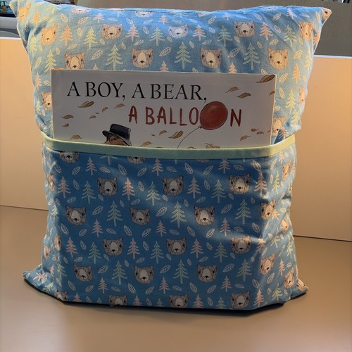 Reading cushion handmade - reading,