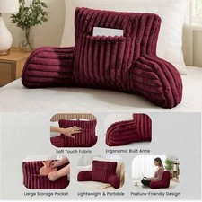 Faux Fur Backrest Reading