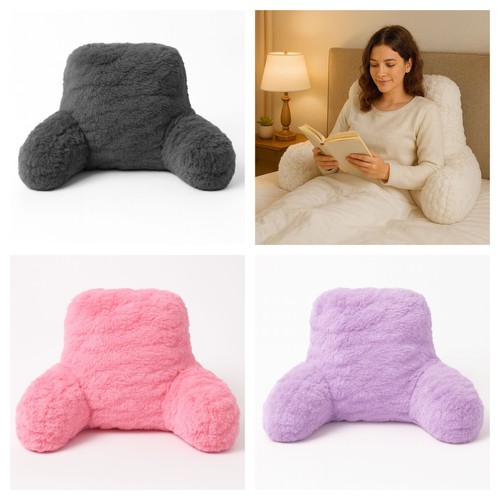 Teddy fleece reading - fleece, pillow