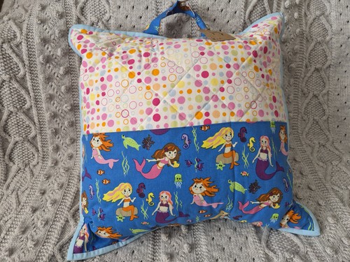 Handmade cotton mermaid polka - mermaid,