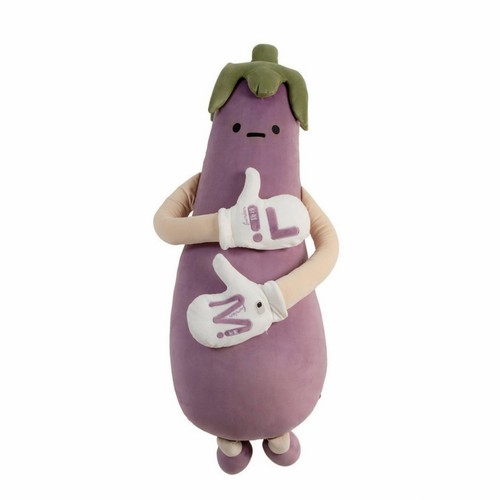 Eggplant soft cushion - soft,