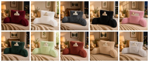 Cuddle cushion fleece reading - cuddle,