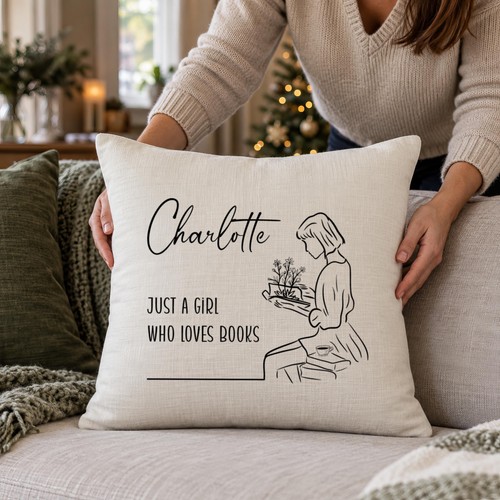 Personalised book lover - personalised,